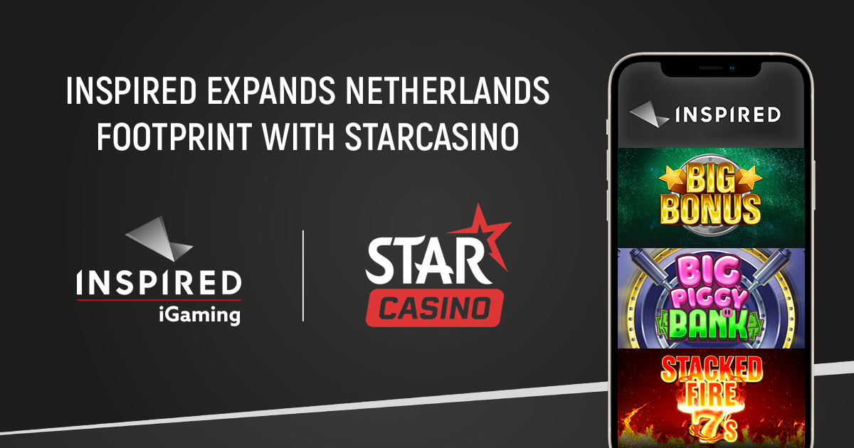 Inspired Expands Netherlands Footprint with Starcasino Partnership