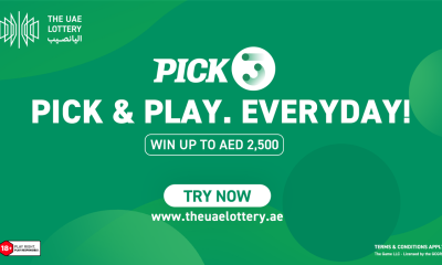 The UAE Lottery Launches the New ‘Pick 3’ Daily Draw Game