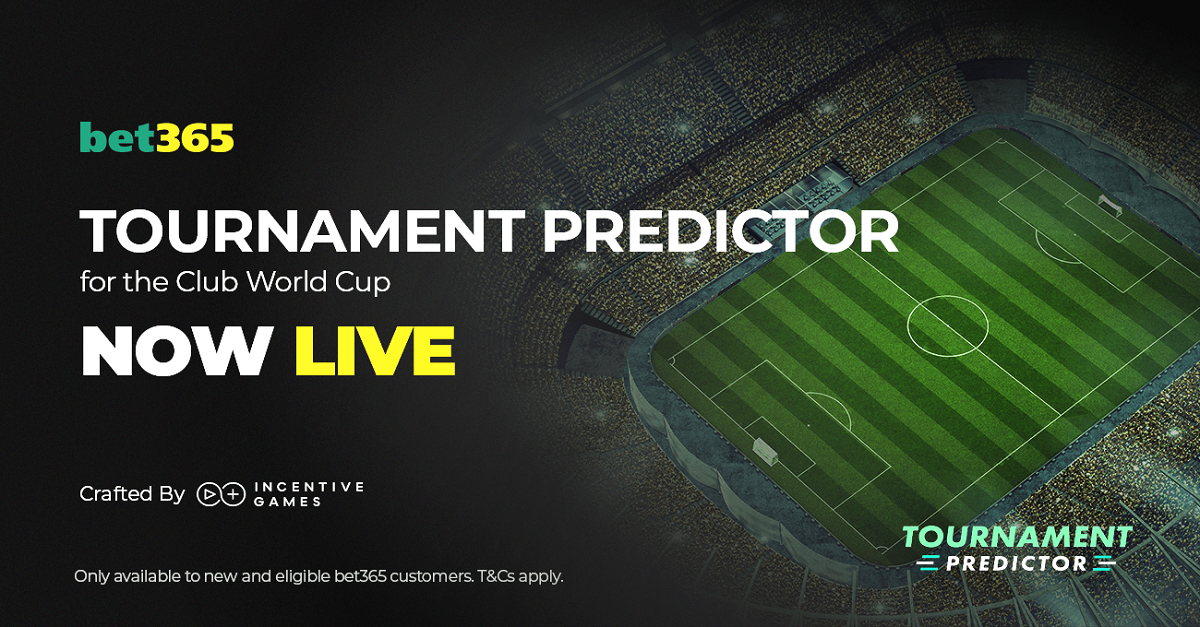 INCENTIVE GAMES AND BET365 LAUNCH TOURNAMENT PREDICTOR GAME AHEAD OF SUMMER OF FOOTBALL
