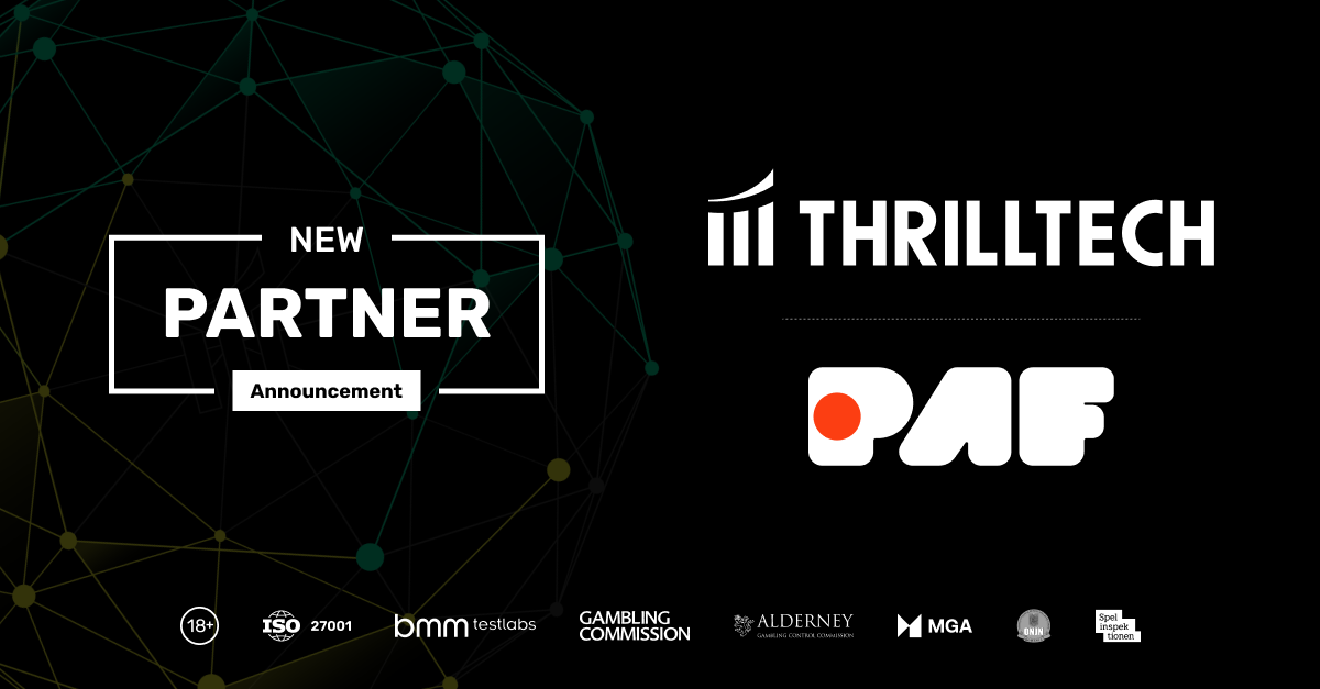 ThrillTech powers Paf with bespoke, player-funded jackpot solution