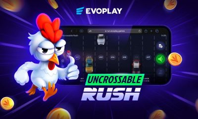 Evoplay has launched first co-developed title Uncrossable Rush with SlotCatalog