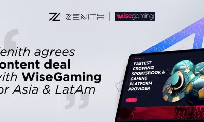 WiseGaming strikes content partnership with Zenith Gaming