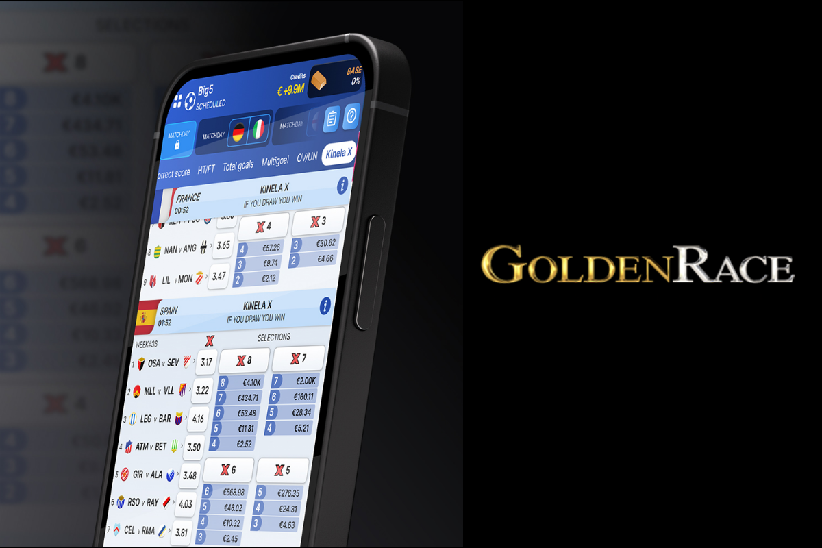 GoldenRace presents new virtual football market Kinela X to tie up your profits