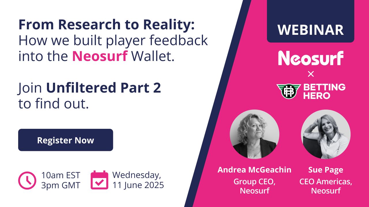 Neosurf to Unveil Exclusive Player Data Insights in Part 2 of the Unfiltered Webinar Series