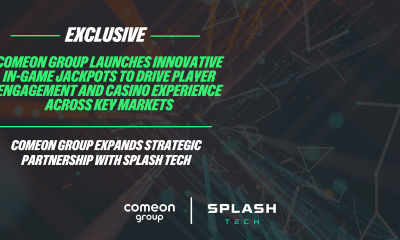 ComeOn Group launches innovative In-Game Jackpots in partnership with Splash Tech to drive player engagement and casino experience across key markets