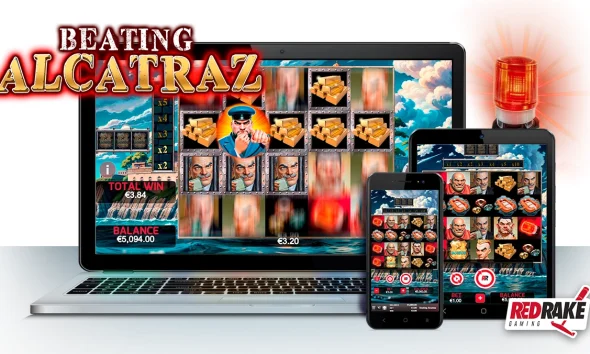 Red Rake Gaming launches Beating Alcatraz, the ultimate prison break slot