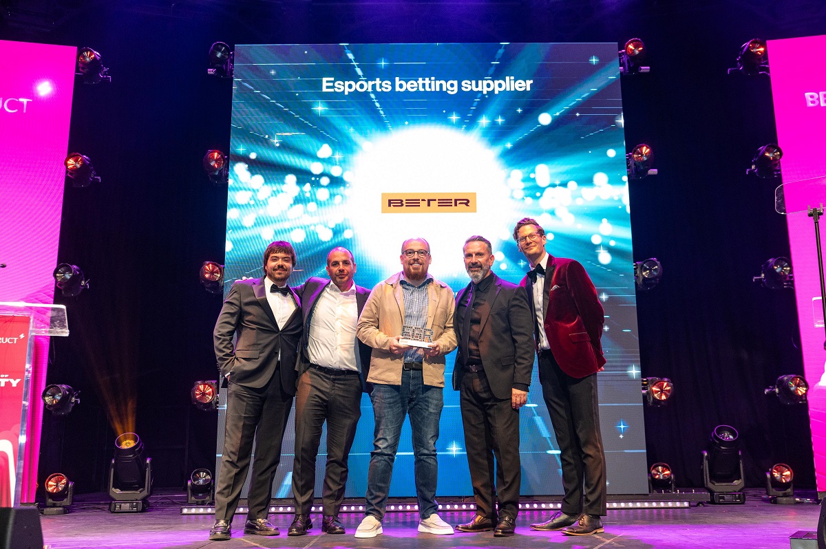 BETER Wins Esports Betting Supplier Award at the EGR B2B Awards 2025