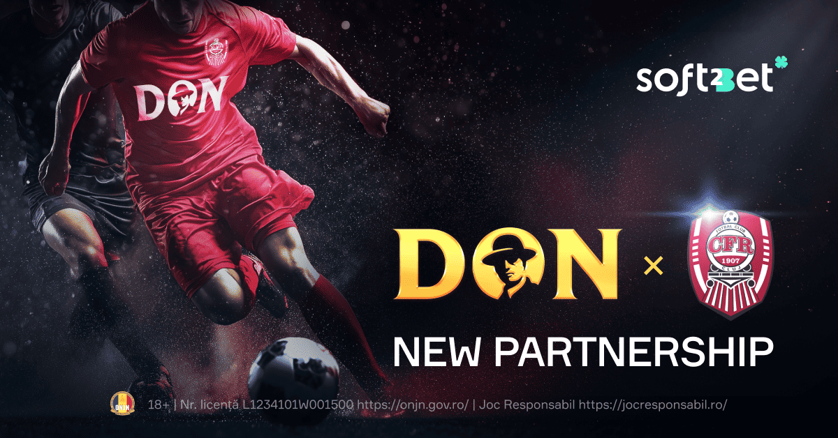 Soft2Bet’s brand Don.ro Becomes Main Sponsor of CFR Cluj in Multi-Year Agreement