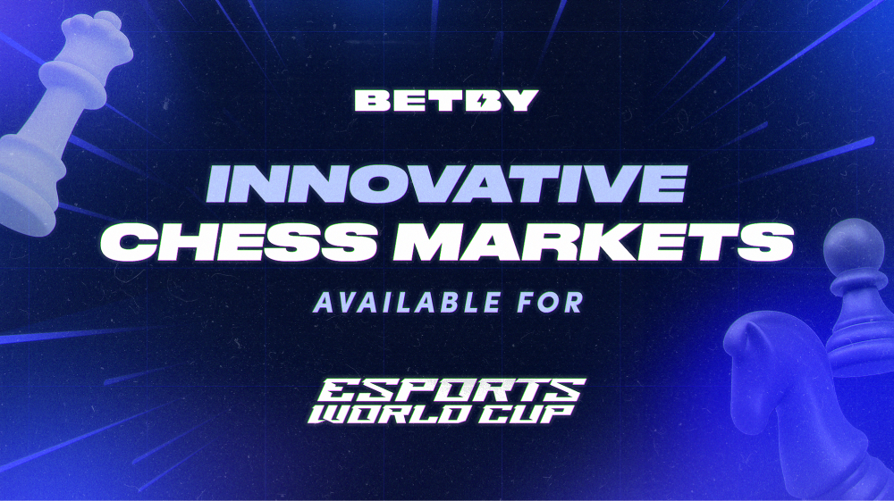 BETBY REDEFINES CHESS BETTING WITH EXPANDED MARKET OFFERING AHEAD OF ESPORTS WORLD CUP DEBUT