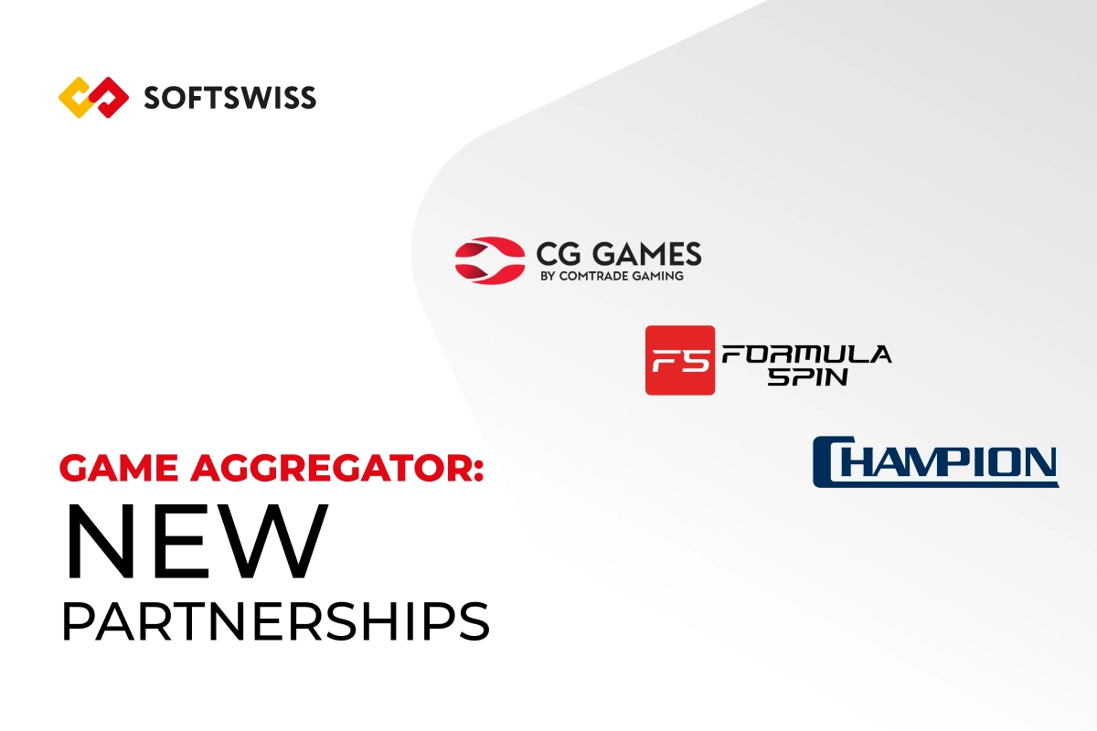 SOFTSWISS Game Aggregator Expands Its Portfolio with CG Games, Champion, and Formula Spin