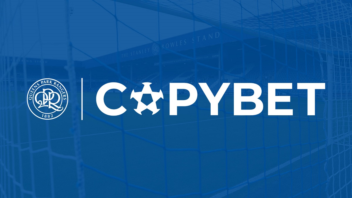 CopyBet extends Front of Shirt partnership with Queens Park Rangers Football Club