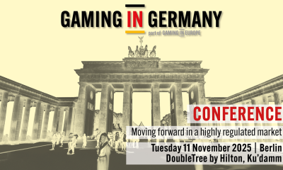 2025 Gaming in Germany Conference to address black market data, business developments & more!