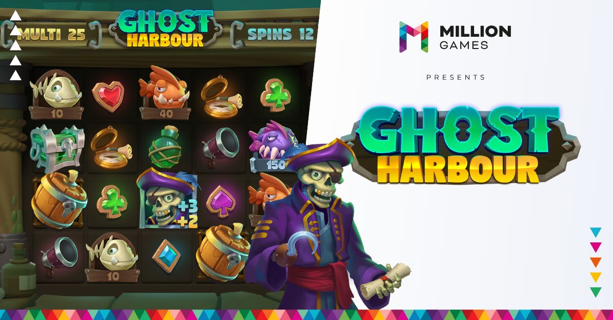 Yugo Workshop and Million Games Launch Ghost Harbour – A Feature-Packed Slot with Spectacular Visuals