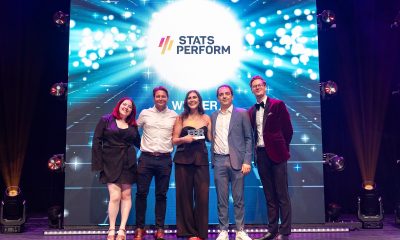 Stats Perform Named Live Streaming Supplier of the Year at EGR B2B Awards 2025