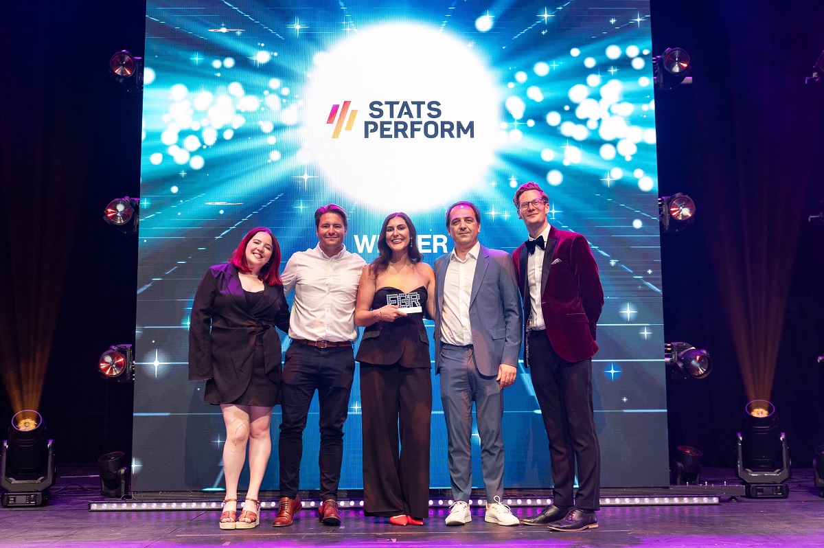 Stats Perform Named Live Streaming Supplier of the Year at EGR B2B Awards 2025