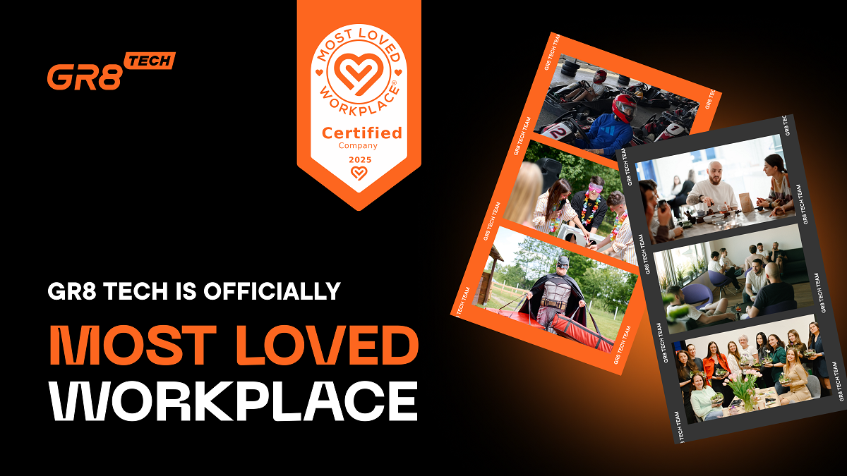 GR8 Tech Named “Most Loved Workspace” - and It’s All Because of the People