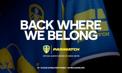Leeds United announce new sleeve partnership with Parimatch