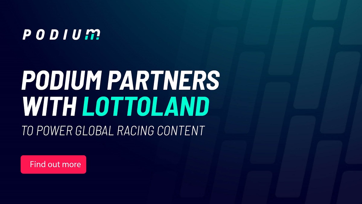 Podium signs multi-year data deal with Lottoland to power global racing content