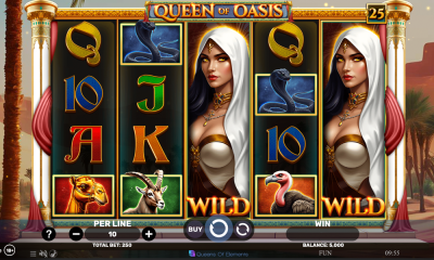 Spinomenal presents new slot: Queen of Oasis