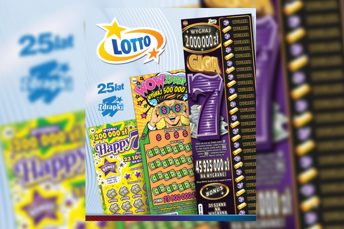 Scientific Games and Polish National Lottery Continue 20-Year Scratchcard Tradition as Sales Grow