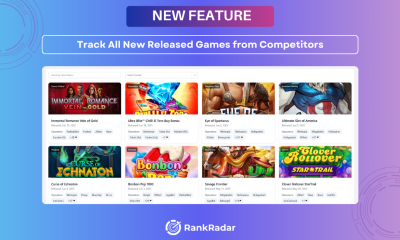 RankRadar launches ‘New Released Games Tracker’ to give providers a real-time, 360° marketplace view