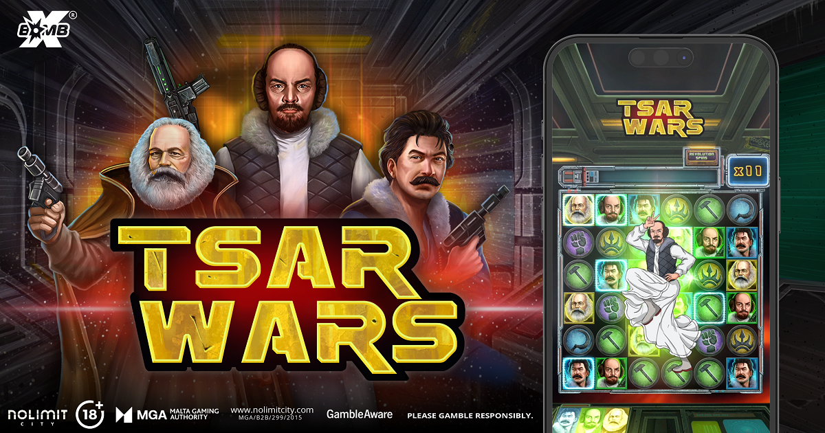 Nolimit City takes it to a galaxy far, far away in Tsar Wars