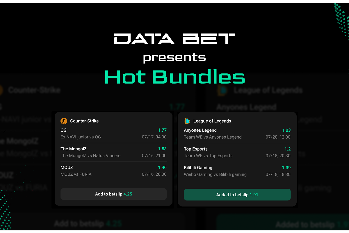 DATA.BET Launches Hot Bundles