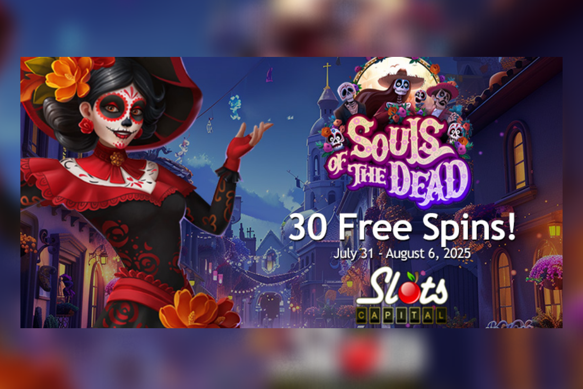 Slots Capital Casino Celebrates the Day of the Dead with 30 FREE Spins on Souls of the Dead