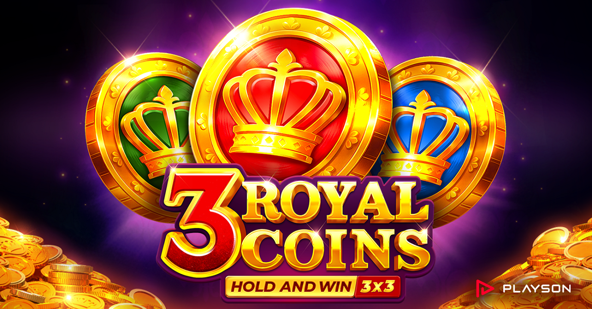 Playson introduces new Twin Feature in regal release 3 Royal Coins: Hold and Win