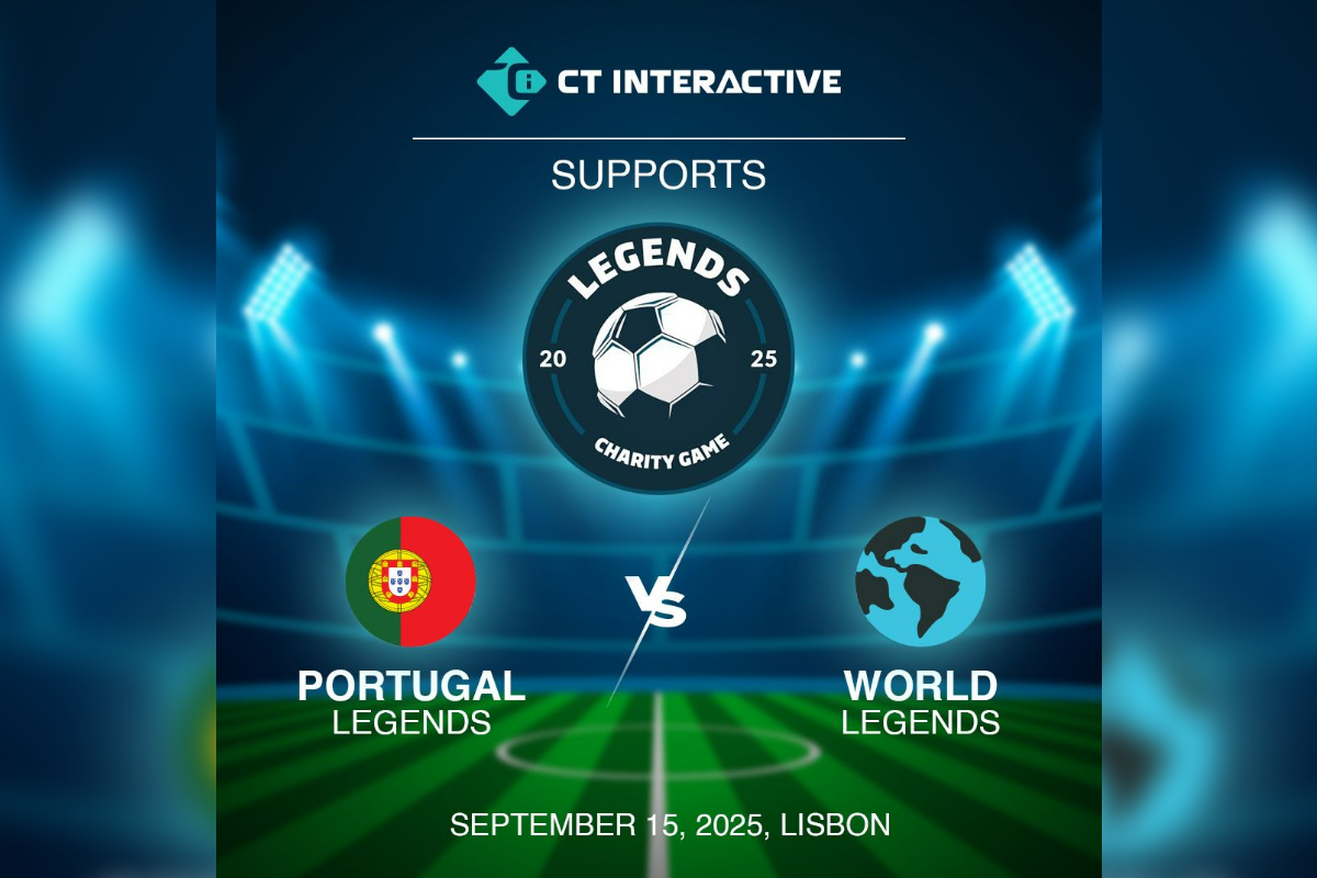 CT Interactive supports the Legends Charity Game in Lisbon