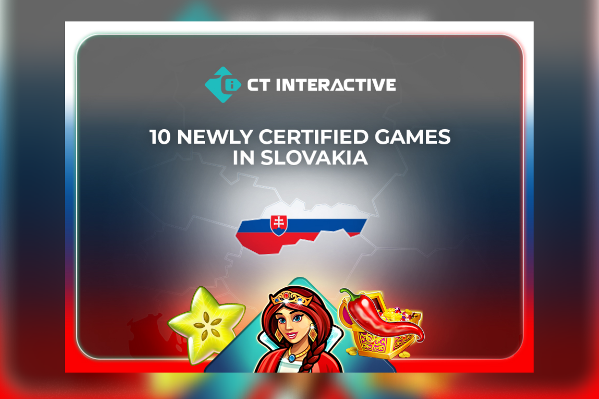 CT Interactive grows its certified game portfolio in the Slovak market