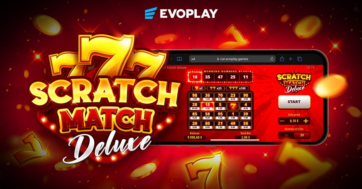 Evoplay elevates instant win action in Scratch Match Deluxe