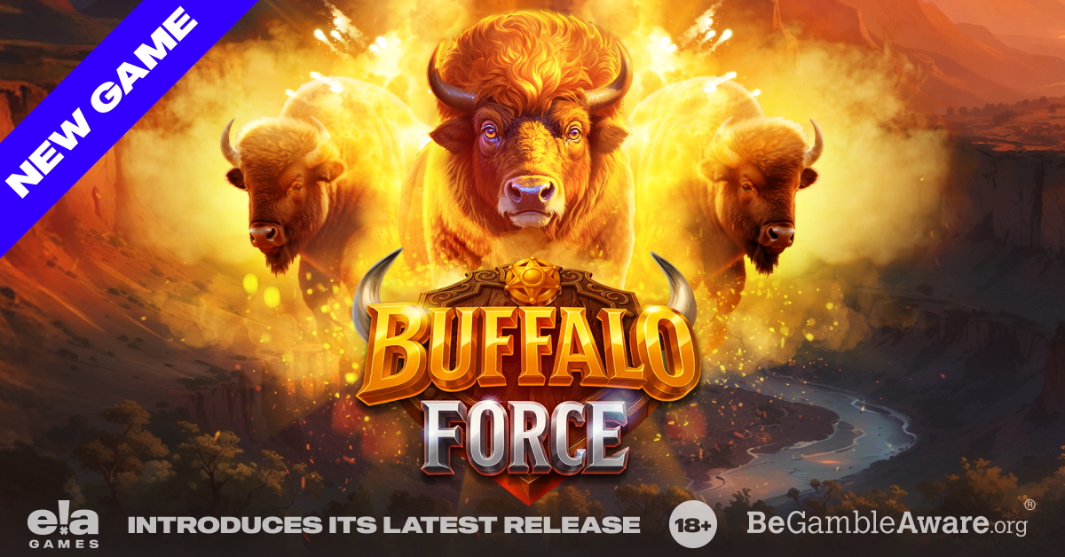 Answer the Call of the Wild: ELA Games Unveils Its Latest Game “Buffalo Force”