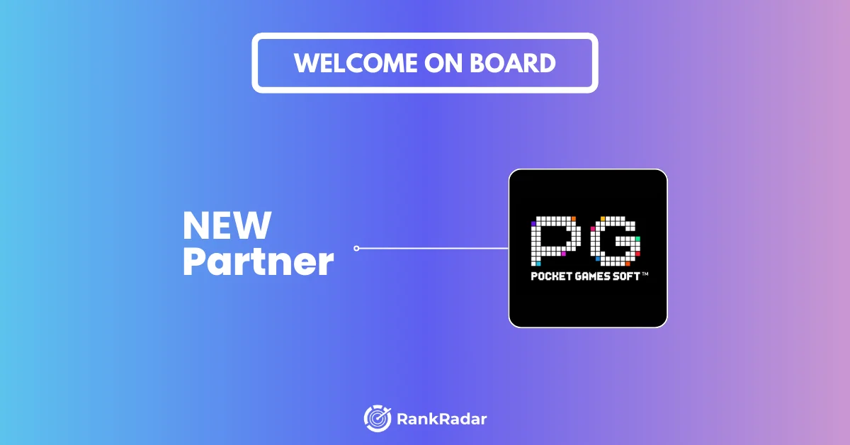 RankRadar Announces New Partnership with PG Soft